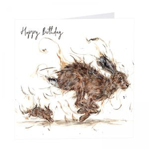 Hippity Hoppity Greeting Card