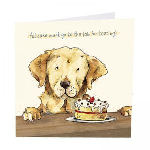 The Lab Greeting Card
