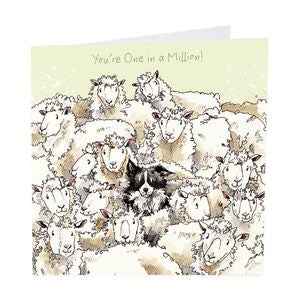 One in a Million Greeting Card