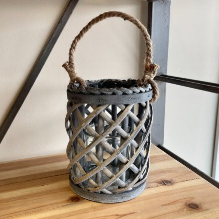 Tall Lattice Lantern,20 cm