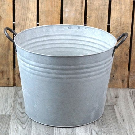 Ribbed zinc Bucket