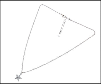 Cubic zirconia Star Pendant