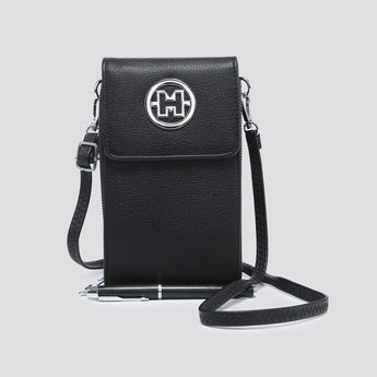 Black Cross Body With H Logo