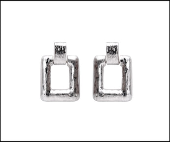 Classic style square Drop earrings