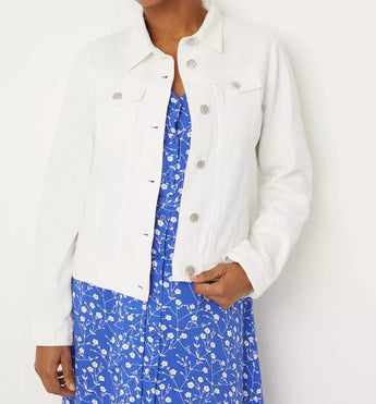 White Denim jacket