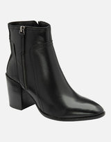 Ravel Black Leather Fossa Boots