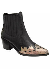 Black Galmoy Leather western Boots