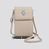 Camel Cross Body With Bee Logo