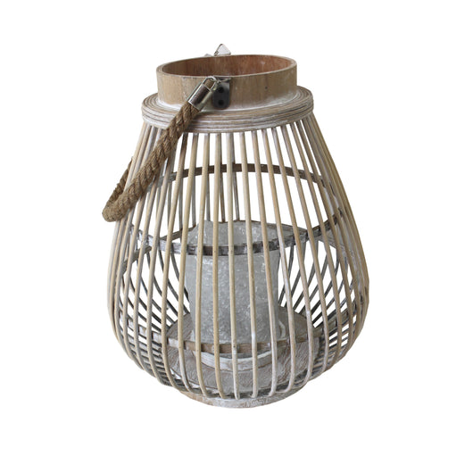 Oval Bamboo Lantern