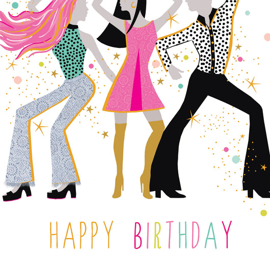 Disco Diva Birthday Card