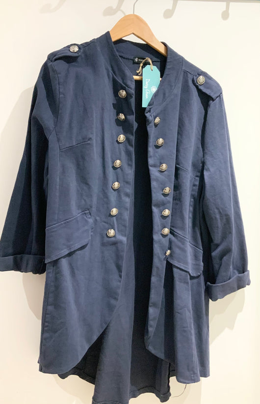 Navy Military Style Jacket