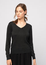 Black Glitzy Sweater