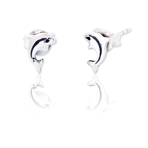 Dolphin Studs Silver 925