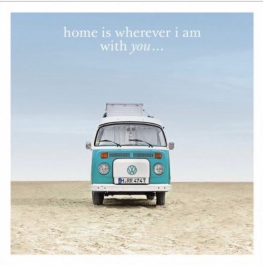 Home with you greeting card