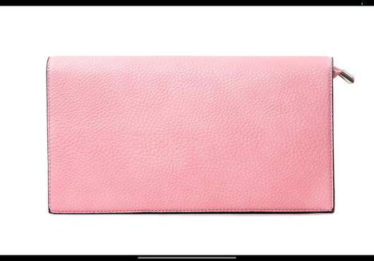 Blush Pink clutch bag