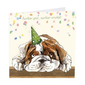 Another Year Another Wrinkle Greeting Card