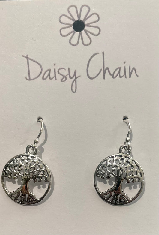 Tree Of Life Drop Earrings