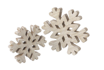 Wooden Snowflake Set