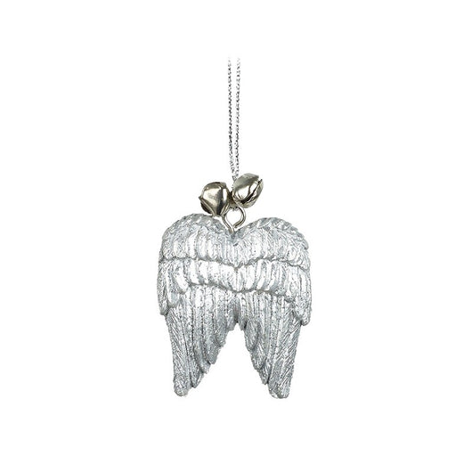 Silver Wings With Bells