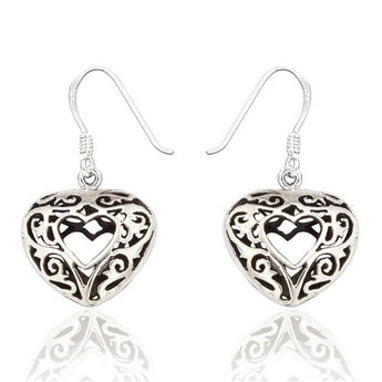 Allegra Heart Earrings