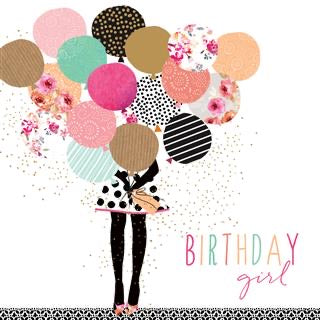 Birthday Girl Birthday Card