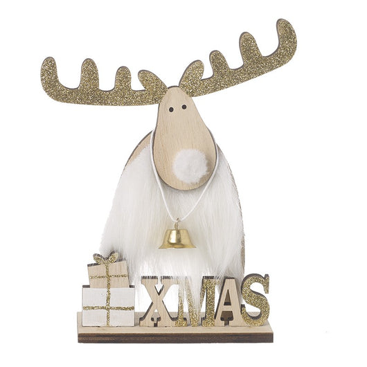 Wooden White Rudolf