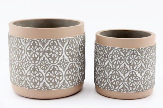 Embossed Planters