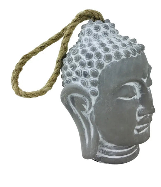 Buddha Doorstop With Rope detail