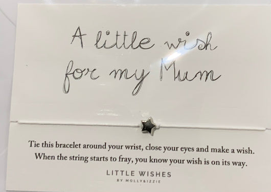 Little Wishes For My Mum Bracelet