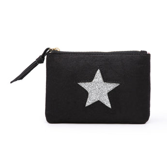 Black star purse