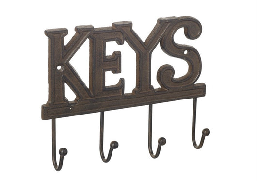 Cast Iron Key Rack